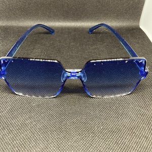 Deep Blue Sunglasses